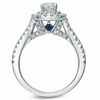 Thumbnail Image 1 of Vera Wang Love Collection 1-1/2 CT. T.W. Diamond Frame Split Shank Engagement Ring in 14K White Gold