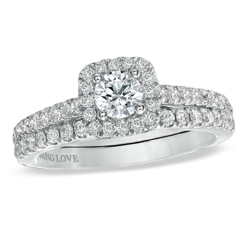 Vera Wang Love Collection 1/6 CT. T.W. Diamond Contour