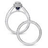 Thumbnail Image 2 of Vera Wang Love Collection 1 CT. T.W. Diamond Frame Bridal Set in 14K White Gold