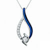 Thumbnail Image 1 of Sirena™ Jeans 1/3 CT. T.W. Diamond Pendant in 14K White Gold