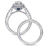 Thumbnail Image 2 of Vera Wang Love Collection 2 CT. T.W. Diamond Frame Bridal Set in 14K White Gold