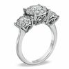 Thumbnail Image 2 of 1-1/2 CT. T.W. Diamond Three Stone Engagement Ring in 14K White Gold
