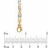 Thumbnail Image 1 of Men's Link Necklace in 10K Two-Tone Gold - 22"