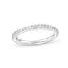 Thumbnail Image 0 of Vera Wang Love Collection 1/4 CT. T.W. Diamond Anniversary Band in 14K White Gold