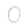 Thumbnail Image 2 of Vera Wang Love Collection 1/4 CT. T.W. Diamond Anniversary Band in 14K White Gold