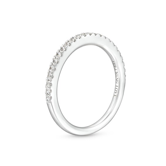 Vera Wang Love Collection 1/4 CT. T.w. Diamond Anniversary Band 14K White Gold