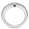Thumbnail Image 1 of Vera Wang LOVE Collection 1/2 CT. T.W. Diamond Anniversary Band in 14K White Gold