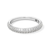 Thumbnail Image 0 of Vera Wang Love Collection 3/8 CT. T.W. Diamond Two Row Band in 14K White Gold