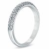 Vera Wang Love Collection 3/8 CT. T.W. Diamond Two Row Band in 14K White Gold