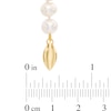 6.0 - 7.0mm Cultured Freshwater Pearl Strand Necklace with 14K Gold Clasp