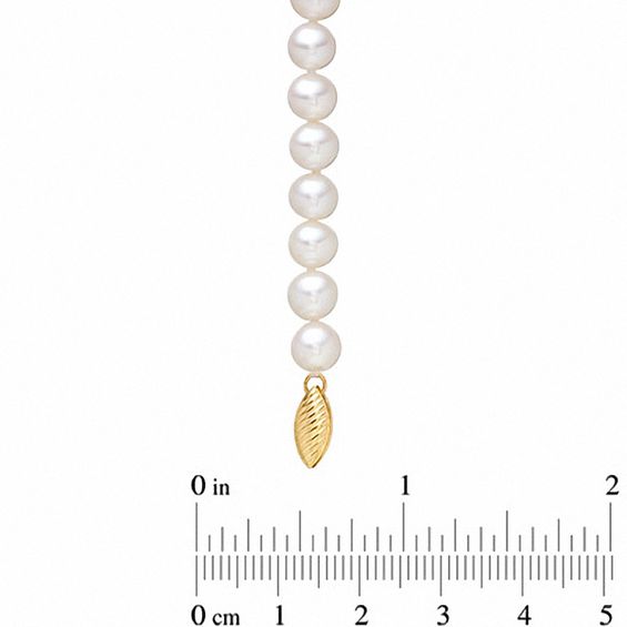 Honora 6.0 - 6.5mm Cultured Freshwater Pearl Bracelet - 7.25"