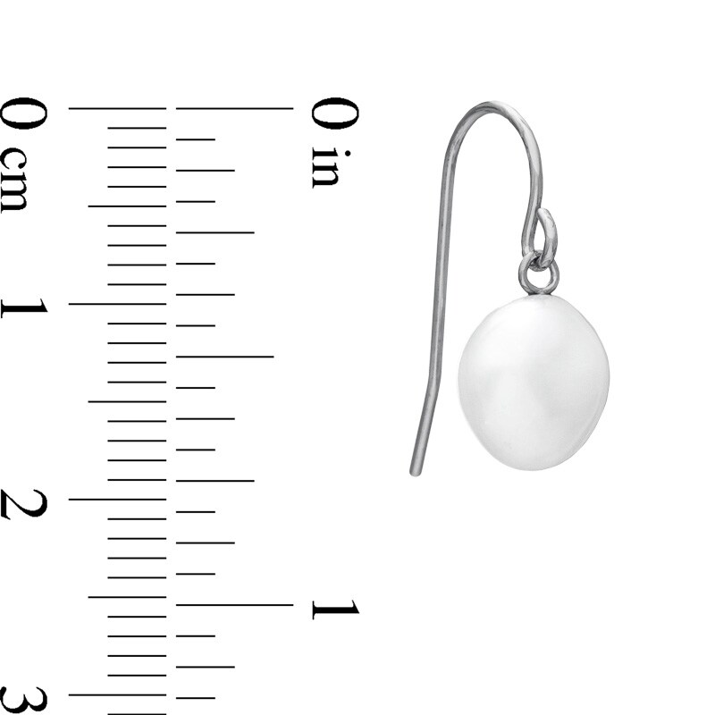 Main Image 2 of Honora 7.0-8.0mm Multi-Color Baroque Freshwater Cultured Pearl Earring Set in Sterling Silver