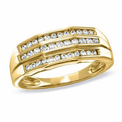 2 row wedding band