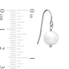 Thumbnail Image 3 of Honora 7.5-8.0mm Freshwater Cultured Pearl Station Necklace and Earrings Set in Sterling Silver