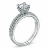 Thumbnail Image 2 of Celebration Grand® 1-1/4 CT. T.W. Certified Diamond Bridal Set in 14K White Gold (J/I1)