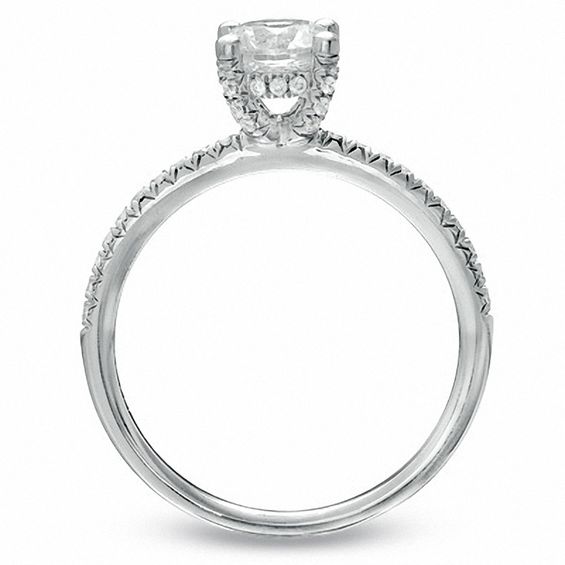 Celebration GrandÂ® 1-1/4 CT. T.w. Certified Diamond Bridal Set in 14K White Gold (J/I1)