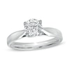 Thumbnail Image 0 of Celebration Ideal 1 CT. Diamond Solitaire Engagement Ring in 14K White Gold (I/I1)