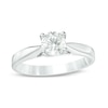 Thumbnail Image 1 of Celebration Ideal 3/4 CT. Certified Diamond Solitaire Engagement Ring in 14K White Gold (J/I1)