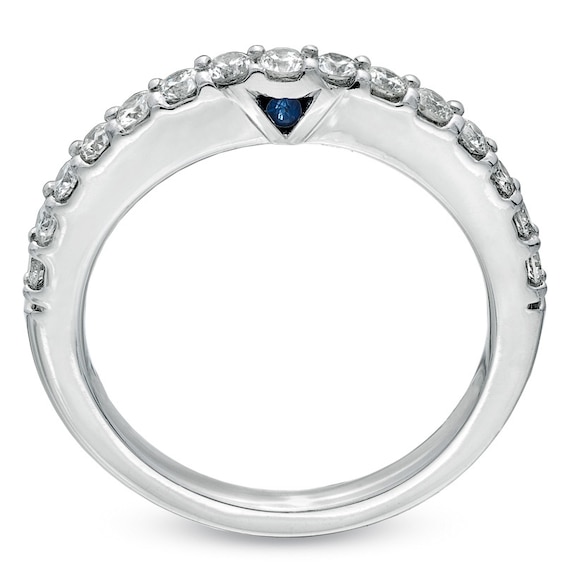 Vera Wang Love Collection 1/2 CT. T.w. Diamond Band in 14K White Gold