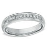 Thumbnail Image 1 of Men's 1/6 CT. T.W. Diamond Wedding Band in 10K White Gold
