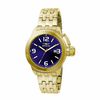 Thumbnail Image 1 of Men's Invicta Corduba Gold-Tone Watch with Blue Dial (Model: 0990)