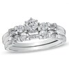 Thumbnail Image 0 of 1/2 CT. T.W. Diamond Bridal Set in 10K White Gold