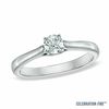 Thumbnail Image 1 of Celebration Fire® 1/3 CT. Diamond Solitaire Engagement Ring in 14K White Gold (H-I/SI1-SI2)