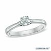 Thumbnail Image 0 of Celebration Fire® 1/3 CT. Diamond Solitaire Engagement Ring in 14K White Gold (H-I/SI1-SI2)