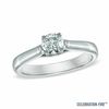 Thumbnail Image 1 of Celebration Fire® 1/2 CT. Diamond Solitaire Engagement Ring in 14K White Gold (H-I/SI1-SI2)