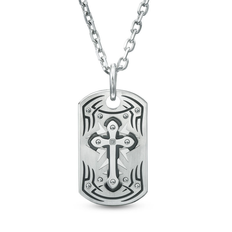 Tribal on sale cross pendant