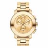 Thumbnail Image 1 of Ladies' Movado Bold® Gold-Tone Stainless Steel Chronograph Watch (3600076)