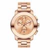 Thumbnail Image 1 of Ladies' Movado Bold® Rose-Tone Stainless Steel Chronograph Watch (3600077)