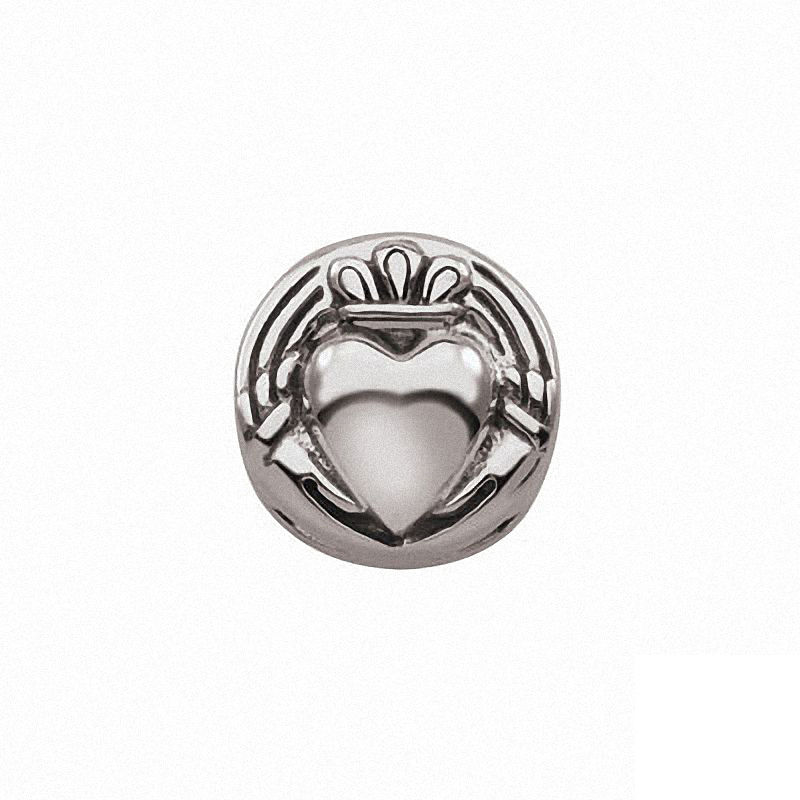 Main Image 1 of Persona® Sterling Silver Oxidized Claddagh Charm
