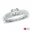 Thumbnail Image 1 of 7/8 CT. T.W. Certified Canadian Diamond Engagement Ring in 14K White Gold (I/I1)