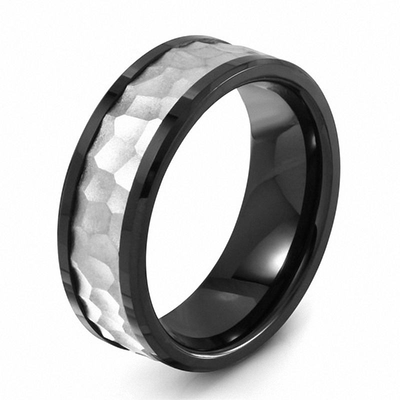 Zales hammered on sale wedding band