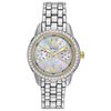 Thumbnail Image 1 of Ladies' Citizen Eco-Drive® Silhouette Crystal Two-Tone Watch (Model: FD1034-55D)