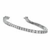 Thumbnail Image 2 of 1/4 CT. T.W. Diamond Tennis Bracelet in Sterling Silver
