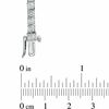 Thumbnail Image 3 of 1/4 CT. T.W. Diamond Tennis Bracelet in Sterling Silver
