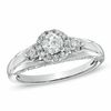 Thumbnail Image 1 of 3/4 CT. T.W. Diamond Frame Engagement Ring in 14K White Gold