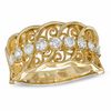 Thumbnail Image 1 of 1/2 CT. T.W. Diamond Lace Ring in 14K Gold