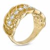Thumbnail Image 2 of 1/2 CT. T.W. Diamond Lace Ring in 14K Gold