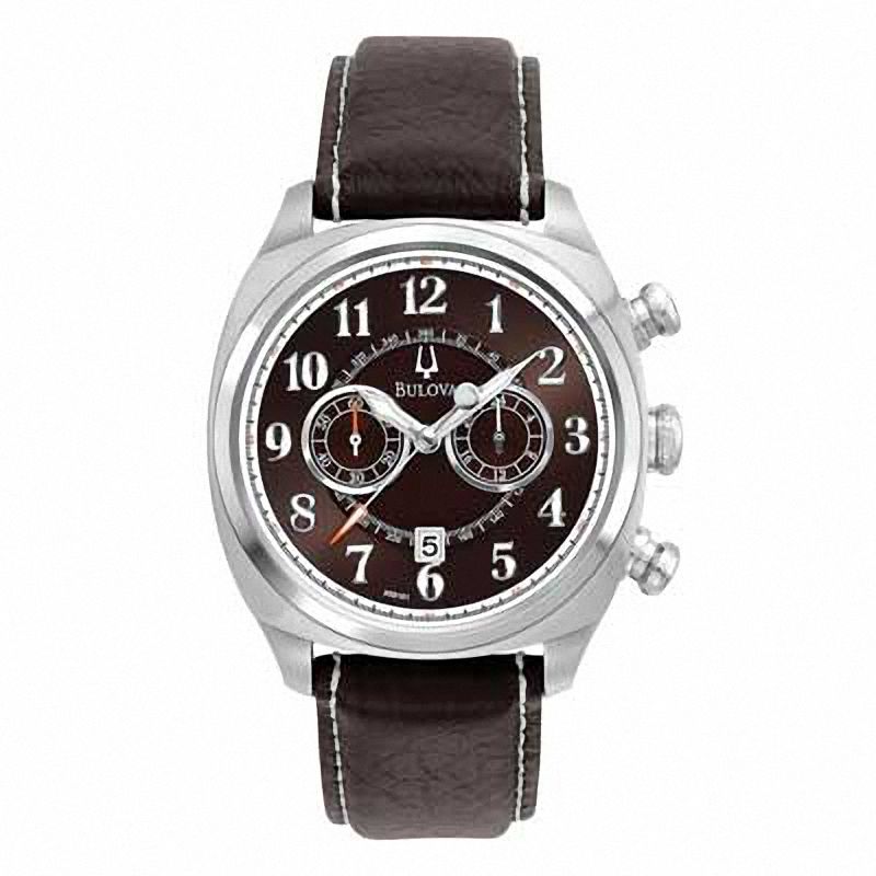 Main Image 1 of Men's Bulova Adventurer Chronograph Watch with Brown Dial (Model: 96B161)