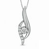 Thumbnail Image 1 of Sirena™ Eyes 1/2 CT. T.W. Diamond Pendant in 14K White Gold