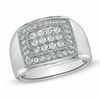 Thumbnail Image 1 of 1 CT. T.W. Diamond Frame Ring in 10K White Gold