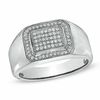 Thumbnail Image 1 of 1/4 CT. T.W. Diamond Frame Ring in 10K White Gold