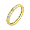 Thumbnail Image 2 of Ladies' 1/2 CT. T.W. Diamond Eternity Channel Set Wedding Band in 14K Gold