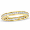 Thumbnail Image 0 of Ladies' 1 CT. T.W. Princess-Cut Diamond Eternity Channel Set Wedding Band in 14K Gold