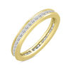 Thumbnail Image 2 of Ladies' 1 CT. T.W. Princess-Cut Diamond Eternity Channel Set Wedding Band in 14K Gold