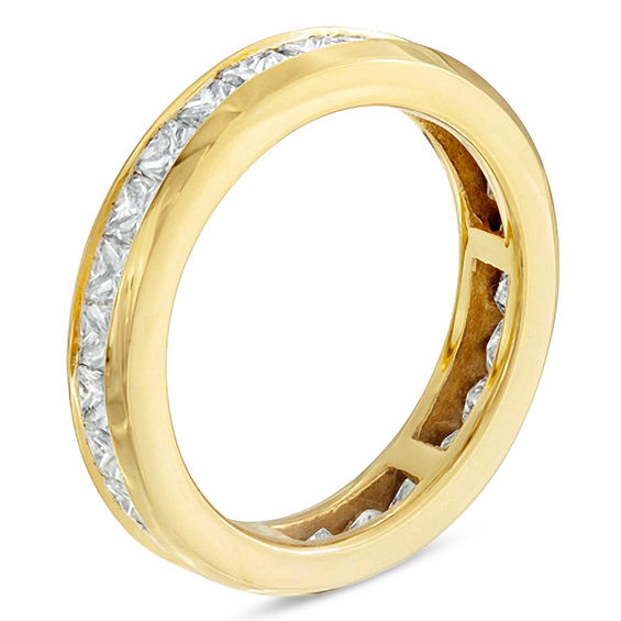 3 CT. T.w. Princess-Cut Diamond Eternity Channel Set Wedding Band in 14K Gold