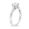 Thumbnail Image 3 of Celebration Ideal 1/2 CT. Princess-Cut Diamond Solitaire Engagement Ring in 14K White Gold (I/I1)